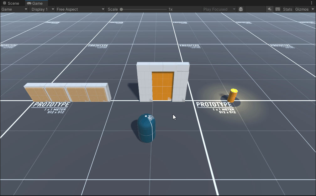 Démonstration des premières implémentation d'Utility AI